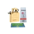 thumbnail image 4 of Zippo Gold Pipe Lighter Plus Six Bonus Flints and a Microfiber Cleaning Cloth, 4 of 8
