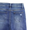 thumbnail image 2 of KIDSCOOL SPACE Boy Jeans,Big Kid Ripped Elastic Band Inside Slim Fit Denim Jeans Pants,Blue,8-9 Years, 2 of 5