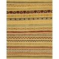 thumbnail image 1 of Ahgly Company Indoor Rectangle Abstract Orange Abstract Area Rugs, 5' x 7', 1 of 6
