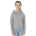 thumbnail image 1 of Jerzees Youth NuBlend Pull Over Hooded Sweatshirt, M, Heather Grey, 1 of 2