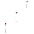 thumbnail image 3 of kurtrusly Wedding Decor With Simulated Calla - Choose Variety Of Colors And Styles With High 3D And Simulation Durable PU Big Red 3PCS, 3 of 6