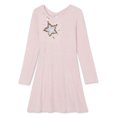 thumbnail image 1 of Robe patineuse à manches longues George pour filles, 1 of 2
