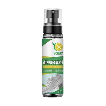 Jusqu'à 50 % de Rabais! TopLLC Désodorisant pour Chaussures en Vaporisateur pour les Pieds et Odeur de Chaussures - Fini les Chaussures Malodorantes Ou les Chaussures Puantes et les Chaussettes Vaporisateur Désodorisant Chaussures de Sport Espadrilles Anti-Odeur 100 ml Fournitures de Nettoyage