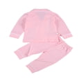 thumbnail image 4 of Baby Long Sleeve Single Breasted Cotton Pajama Sets, 4 of 5