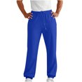 thumbnail image 1 of aohooy Men's Fleece Elastic Bottom Jogger Sweatpants - Drawstring Workout Track Running Gym Athletic Pants with Pockets Blue,S, 1 of 8