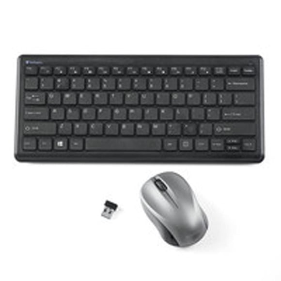Clavier et souris compacts sans fil et silencieux