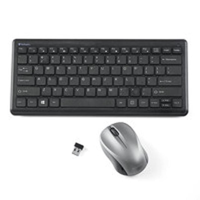 Clavier et souris compacts sans fil et silencieux