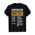 thumbnail image 1 of T-shirt Drôle Entrepreneur Blague Salaire Horaire Réparateur Cadeau, 1 of 5