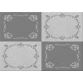 thumbnail image 1 of Ahgly Tapis Rectangulaire Lavable en Machine Intérieur Transitionnel Gris Platine, 5 Pieds x 7 Pieds, 1 of 7