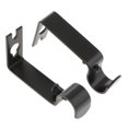 thumbnail image 1 of yuksok Support Mural pour Tringle à Rideaux 2 Pcs pour Tringle de 15,8 mm, Durable, Comprend un Montage, Noir, 1 of 7