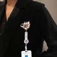 thumbnail image 3 of BELOVING Retractable Holder Cute Name Card Holder for Nurse Work Card Employees A, 3 of 6