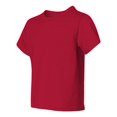 thumbnail image 2 of Jerzees Youth DRI-POWER Active Short Sleeve Crew T-Shirt, S, True Red, 2 of 2
