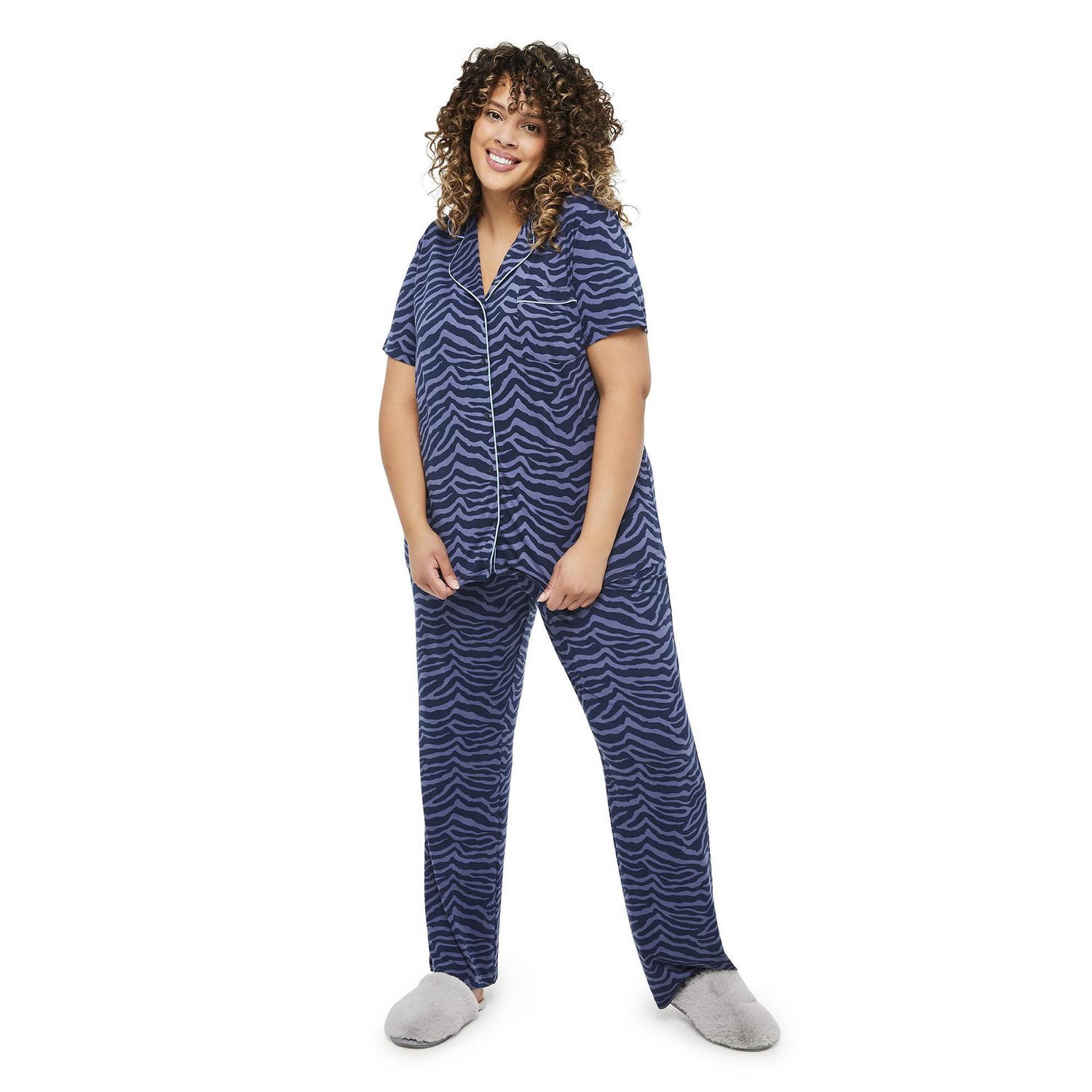 George Plus Women's Soft Pajamas Two-Piece Set