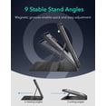 thumbnail image 3 of ESR for iPad Pro 13 Inch Case (M5/M4) 2025/2024, Rotating Case with Removable Magnetic Cover, Adjustable Portrait/Landscape Stand, 9 Standing Angles,, 3 of 8