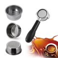 thumbnail image 1 of Mosiee New Coffee Filter Cup 51Mm Non Pressurized Filter Basket For Delonghi Filter Krup Coffee Product Kitchen Accessories, 1 of 9