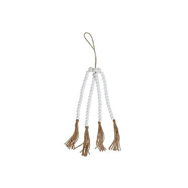 IH Casa Decor 24" Quadruple Bead Garland White - Set of 2