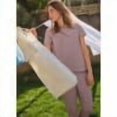 thumbnail image 2 of Jockey Women's Cotton Modal Foldover Jogger, 2 of 5