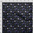 thumbnail image 4 of oneOone Cotton Flex Medium Blue Fabric Floral Retro Sewing Material Print Fabric By The Yard 40 Inch Wide, 4 of 5
