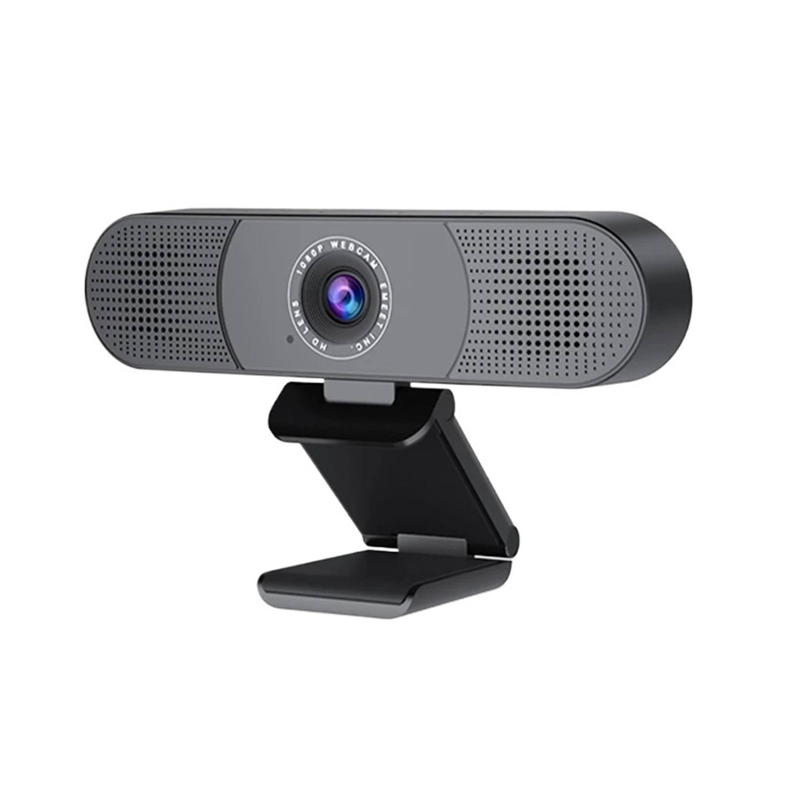 3-in-1 1080P HD Webcam USB Web Camera with 2 Speakers & 4 Microphones for Video ,Easy to Install
