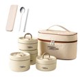 thumbnail image 1 of pitrice Restez au Chaud en Déplacement avec une Boîte à Lunch Isolée Étanche pour Aliments Chauds Boîte à Lunch Thermique pour Aliments Chauds 4 Pcs, 1 of 6
