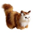 thumbnail image 1 of toy Simulation Cat Toys Plush Toys Simulation Animal Models Children's Gifts, 1 of 4