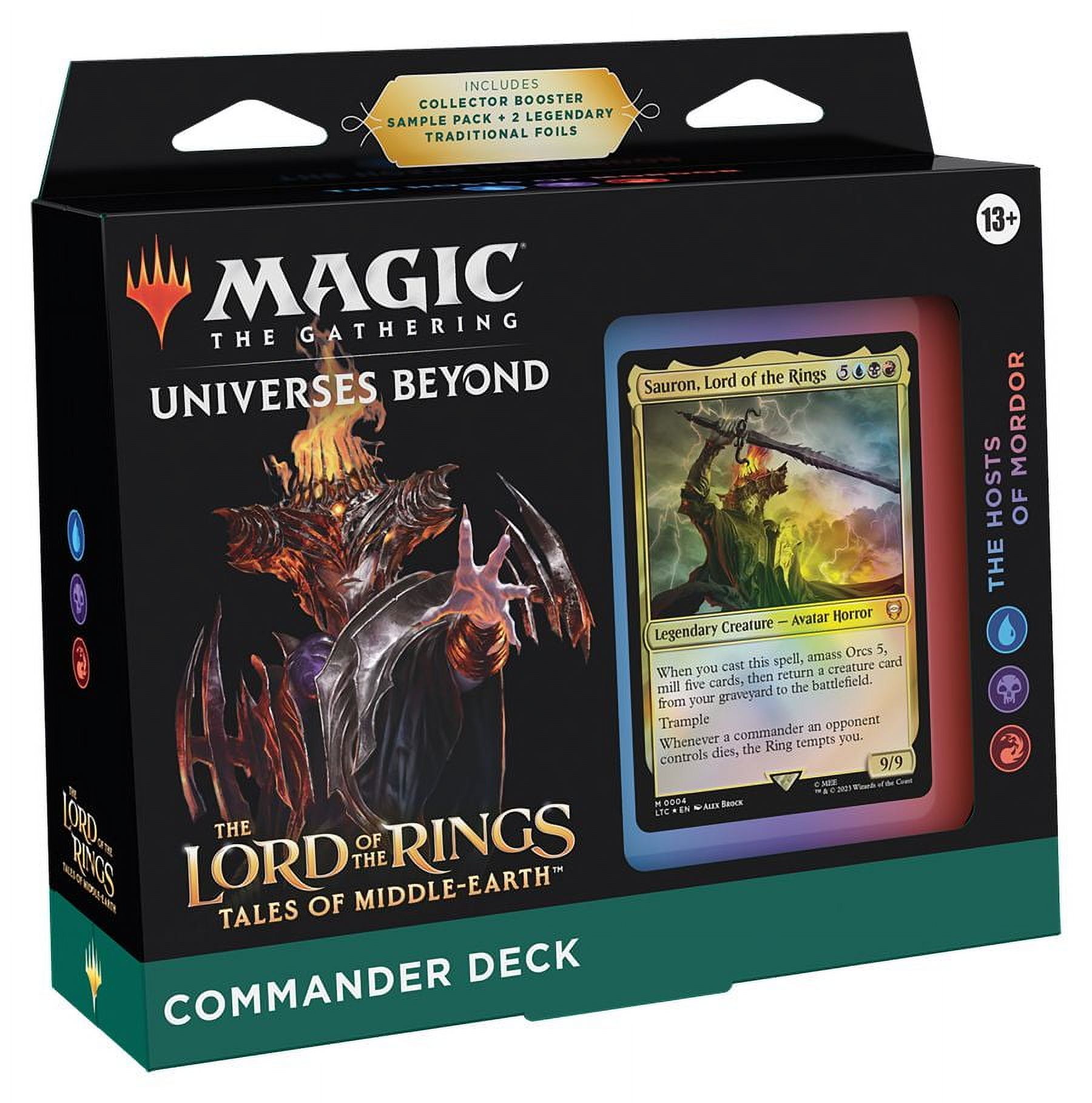 Magic: The Gathering The Lord of the Rings: Tales of Middle-earth Commander Deck | Receive 1 of 4 at Random