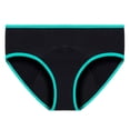 thumbnail image 4 of FhsagQ Panties Women's Panties Sleep Plus Size Women's Seamless Solid Color Simple Color Edge Low Rise Underwear Women's Panties Plus Size Women Panties Open Crotch Green S, 4 of 4
