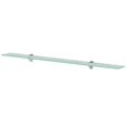 thumbnail image 1 of vidaXL Floating Shelf Glass 100x10 cm 8 mm, 1 of 3