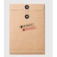 thumbnail image 3 of Printtoo Invoice Self Inking Rubber Stamp Pre-Inked Office Stamp- Home Office Business Stationery, Red- 42 x 9 mm, 3 of 7