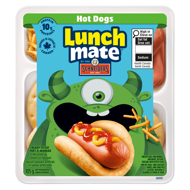 Trousse-repas hot-dogs Lunchmate 105 g