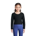 thumbnail image 1 of Athletic Works Girls' Long Sleeve Rib Top, 1 of 6