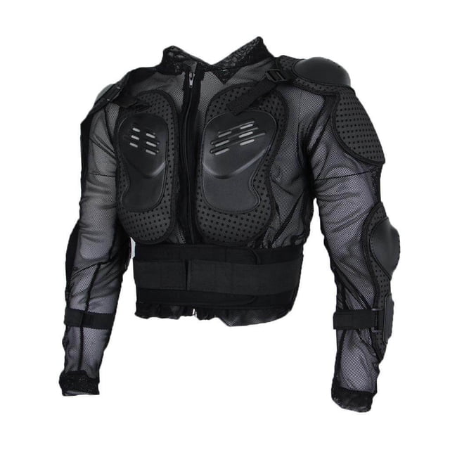 Youkk Noir Moto Course Ski Protection Intégrale Veste Blindée de Protection Veste Blindée de Moto TG