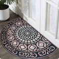 thumbnail image 2 of DEBGFS Clearance Half Circle Rug Front Door Mat Outside Entrance Half Moon Outdoor Mat Welcome Mat Outdoor Door Mat Outdoor Entrance Outside Door Mats for Front Door Entry Home Decor A,b, 2 of 8