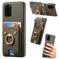 thumbnail image 1 of Case for FOXDOCK Samsung Galaxy S20 Plus , Leather, Bear Ring, Card Holder, 1 of 4