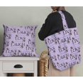 thumbnail image 5 of Soimoi Moss Georgette Fabric Floral Love Text Print Fabric by Yard 42 Inch Wide, 5 of 5
