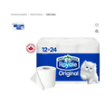 thumbnail image 2 of Royale Original, Papier Hygiénique 2 Épaisseurs, 12 Rouleaux de Papier de Toilette Équivalents à 24, 242 Feuilles de Papier de Toilette par Rouleau, 2 of 2