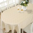 thumbnail image 1 of Oval Tablecloth 60x84in for Oval Table Waterproof Table Cloths for Dining Room Indoor Outdoor Table Cloth, 1 of 5