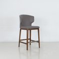 thumbnail image 1 of Tabouret de Bar à Dossier Ailé Rembourré de Qualité Contractuelle Cabo (26 Po/29 Po), 1 of 5