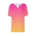 thumbnail image 4 of Birdeem Blouses for Women Womens V-Neck Solid Color T-Shirt Top, 4 of 12
