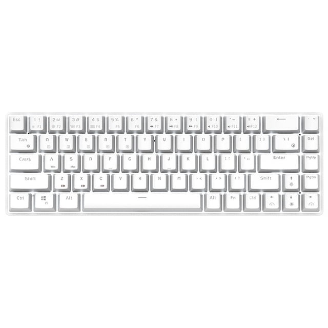 EGNMCR Clavier Gaming Clavier RK855 Mode 68 Touches Portable Ergonomique Gaming Bluetooth Clavier Mécanique Clavier 0