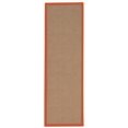 thumbnail image 1 of Athena Cork & Burnt Orange 2'6" x 8' Runner, 1 of 6