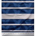 thumbnail image 1 of Soimoi Modal Satin Fabric Stripe & Paisley Print Sewing Fabric Yard 42 Inch Wide, 1 of 3