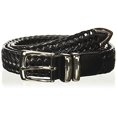 thumbnail image 2 of Perry Ellis Ceinture Tressée Portfolio pour Homme, Noire, 34, 2 of 4