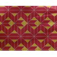 thumbnail image 4 of oneOone Georgette Viscose Fabric Square|Diamond & Triangle Geometric Decor Fabric Printed BTY 42 Inch Wide, 4 of 4