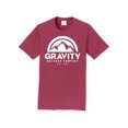 thumbnail image 1 of Gravity Outdoor Co. T-Shirt à Manches Courtes - Grenat - Logo Blanc - TG, 1 of 1