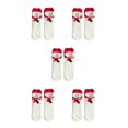 thumbnail image 3 of ZheElen Experience Comfort With These Antifriction Bed Socks Made Red hat snowman 5Set, 3 of 6