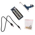 thumbnail image 3 of PCI-E To PCI Adapter Card PCIE To 2 PCI Slot Support Golden Tax Card Sound Card Parallel Port Card, 3 of 10