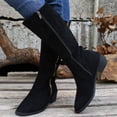 thumbnail image 1 of LSLJS Bottes à Talon Moyen Jusqu'au Genou Bottes à Imprimé Léopard Fermeture Éclair Latérale Mode Décontractée Bottes pour Dames, Bottes Mi-Mollet pour Femmes, Bottes pour Femmes, 1 of 9