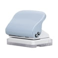 thumbnail image 1 of Loose Leaf Puncher Small Hole Punch Paper Punch Hole Puncher Handheld Hole Puncher Hole Punch Ruler Design Quick Positioning 3 Holes Metal Paint Body Loose Leaf Puncher For, 1 of 8