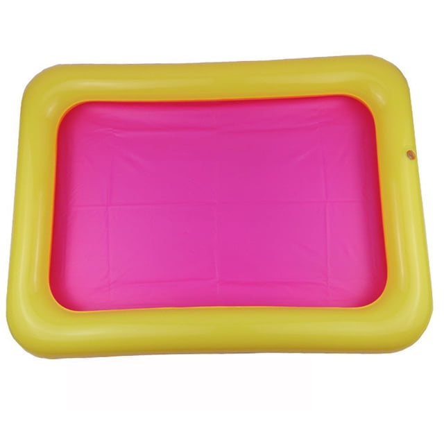 SNNROO Enfants Intérieur Gonflable Grand Château Bac à Sable Bac à Sable Slime Boue Piscine Jouets d'Extérieur